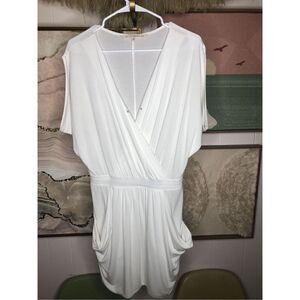 Rachel Roy White Casual Mini Dress